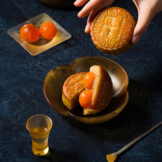 北京稻香村月饼礼盒广式双黄莲蓉五仁月饼礼盒