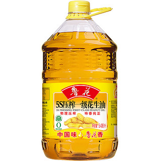 88VIP：luhua 鲁花 5S压榨一级花生油5.436L+900ml