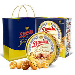 Danisa 皇冠丹麦曲奇 皇冠（Danisa）丹麦曲奇饼干550g礼盒 550g