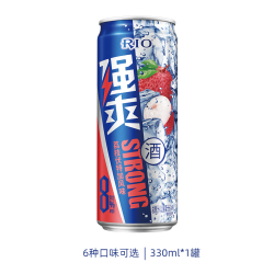 Rio 锐澳预调鸡尾酒果味强爽330ml*1罐（9.19-9.29限购1瓶）