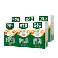 抖音超值购：SOYMILK 豆本豆 原味唯甄豆奶蛋白质营养饮料早餐250ml*6盒