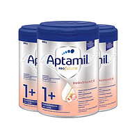 Aptamil 爱他美 白金 婴幼儿配方奶粉 1+段 800g*3罐