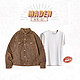MADEN 马登 美式重磅帆布油蜡夹克+白t组合装