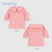 JELLYBABY春季儿童甜美裙子 粉红色 90