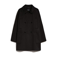 Max Mara 麦丝玛拉 女士短款大衣 9016233306 黑色 44