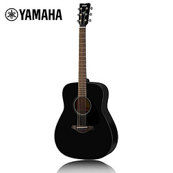 YAMAHA 雅马哈 FG800BL 原声款 实木单板圆角吉它 41英寸亮光黑色
