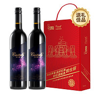 Castaly 凱仕麗 凯仕丽 绿洲珍藏版2015干型葡萄酒赤霞珠红酒 宁夏贺兰山东麓产区酒庄酒750ml 750ml 2瓶