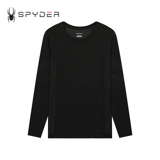 SPYDER 蜘蛛雪服新品男子FREE SKI亲肤透气运动打底上衣22CF403M