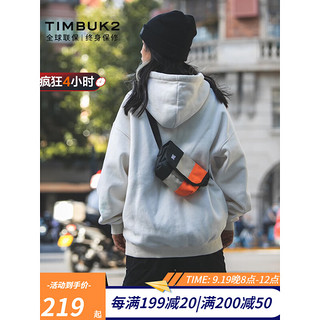 TIMBUK2 天霸 MINI MESSENGER系列 男女款单肩邮差包 TIMBUK2 音速黑/热带桔红 小号