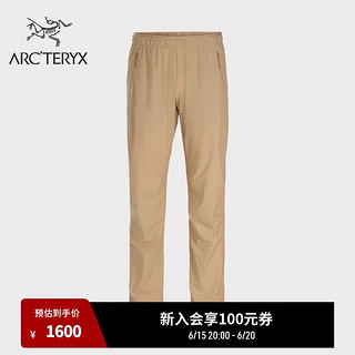 ARC'TERYX 始祖鸟 ARC’TERYX始祖鸟 INCENDO PANT  透气 男子 速干长裤 Canvas/砂陶棕 L