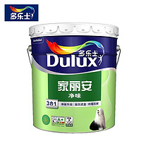 Dulux 多乐士 家丽安净味乳胶漆墙面漆家用白色彩色涂料油漆自刷内墙5L