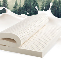 PLUS会员：金橡树 泰国乳胶原液进口床垫双人床垫榻榻米 1.8米*2米*5CM泰舒
