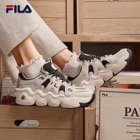FILA 斐乐 新款增高复古“帕尼尼”面包篮球鞋F12M242605F/F12W242605F