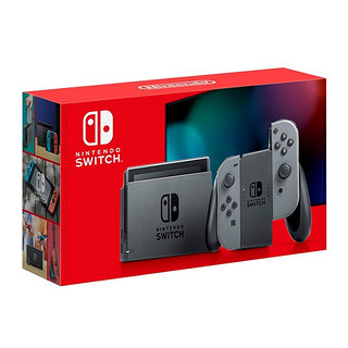 抖音超值购：Nintendo 任天堂 日版 Switch游戏主机 续航增强版 灰黑