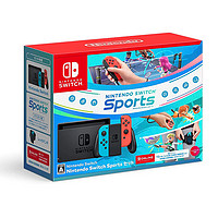 抖音超值购：Nintendo 任天堂 日版 Switch 续航增强版+Sports运动数字版游戏套装