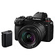 Panasonic 松下 LUMIX DC-S5，20-60mm 镜头+ Lumix BLK22 电池套机 黑色