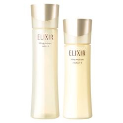 ELIXIR 怡丽丝尔 水乳套装日本优悦活颜护肤品套装爽肤水乳液面部滋润保湿 滋润型 2号水乳