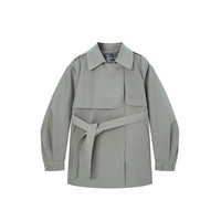 太平鸟时尚春季时尚酷美风衣A1BEC1423