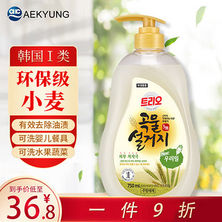 AEKYUNG 爱敬 特里奥 小麦洗洁精 750ml