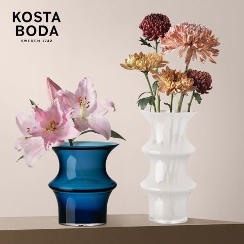 省54.5元】KOSTA BODA花瓶花器_KOSTA BODA 珂斯塔Orrefors进口水晶玻璃