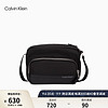 Calvin KleinJeans23早秋男士时尚小巧简约织布标单肩斜挎相机包40W0635 010-太空黑 OS