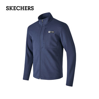 斯凯奇（Skechers）针织外套P423M097 海军学院蓝/02MZ M