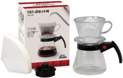 Kalita 35163 咖啡手冲套装 滤杯+滤纸+分享壶