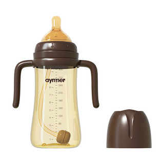 吸管奶瓶新生婴儿6个月以上宝宝1一2一3岁防胀气防呛喝水初生宽口