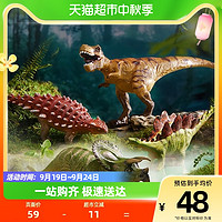 88VIP：mideer 弥鹿 侏罗纪软胶大恐龙玩具男孩暴虐霸王龙三角龙甲龙蛋小动物仿真模型