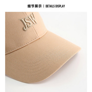 真维斯X ribyeung 设计师联名系列男女同款棒球帽多巴胺穿搭KS 杏色2170 F