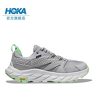 HOKA ONE ONE 男女鞋Anacapa Low GTX低帮户外徒步鞋新款耐磨减震支撑 雾灰/青柠色-男女款 42/265mm