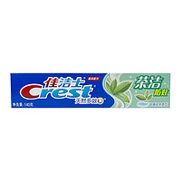 抖音超值购：Crest 佳洁士 茶洁牙膏140*3支家庭装多效防蛀洁牙口气清新护龈含氟持久Z