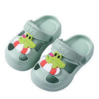 88VIP：LATE TIME 宝宝凉鞋夏季男童软底防滑可爱儿童沙滩鞋小童婴幼儿防滑女童凉鞋