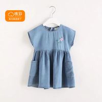 森马集团棉致小香风时尚公主裙小清新夏季女童夏装连衣裙宝宝裙子