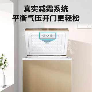 志高（Chigo）微霜系列冰柜家用小型 86升节能低音冰柜冷藏冷冻六档调节一级能耗单温区卧式冷柜BD/BC-86A136DW