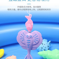 钓鱼玩具儿童钓鱼竿男孩小女孩1一2-3三岁半宝宝益智磁性鱼池套装