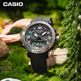 CASIO 卡西欧 PRO TREK户外登山系列 男士太阳能腕表 PRG-601-1