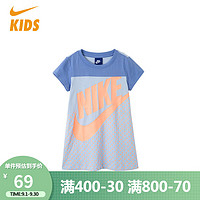 NIKE耐克童装婴童短袖连衣裙HD26D174-U8G 2T(适合90/52)