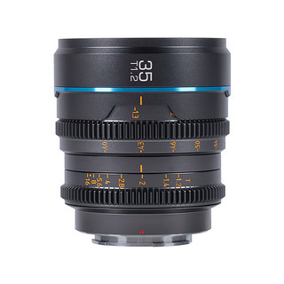 思锐（SIRUI）MS35M-G灰色 35mm T1.2 S35 夜行者系列手动对焦电影镜头 M4/3卡口