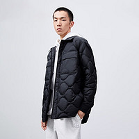 杰克·琼斯（JACK&JONES）23年秋季男士时尚潮流字母印花羽绒外套羽绒服223323002 E41黑色 180/100A/L