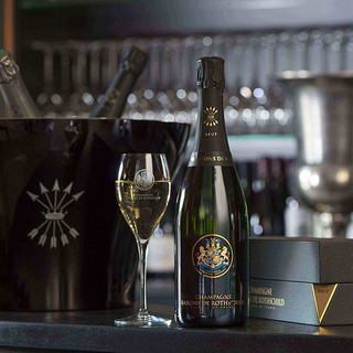 MOET & CHANDON 酩悦 法国拉菲罗斯柴尔德天然香槟起泡葡萄酒香槟酒750ml
