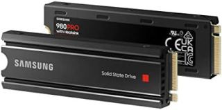 SAMSUNG 三星 980 PRO M.2 NVMe SSD (MZ-V8P2T0CW)，2 TB，PCIe 4.0，7,000 MB/s 5,000 MB/s