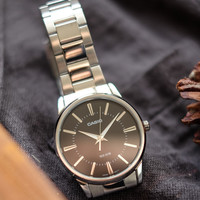 卡西欧(CASIO)简约休闲大盘男表 石英防水夜光手表MTP-1303D-1A MTP-1303D-1A