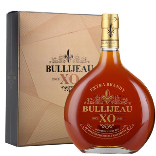 法国原瓶XO洋酒 宝利茄（BULLIJEAU）白兰地礼盒装 700ml 1瓶装