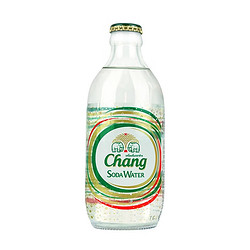 Chang 象牌 泰象（chang）泰国进口苏打水原味玻璃瓶气泡水 325ml*4瓶