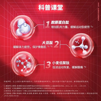 JIANLIBAO 健力宝 超得能低糖蓝莓复合肽能量饮料 450ml*5 蓝莓味U