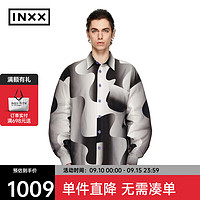 英克斯（inxx）RECYANCLE 秋长袖休闲衬衣衬衫RKD3040788 灰色 XS