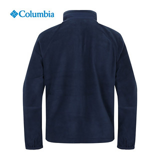 Columbia哥伦比亚男士户外舒适立领基础款长袖抓绒衣外套AE0781 AE0781464 S