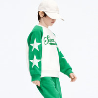 little MO&Co.little moco童装男女童长袖插肩袖圆领卫衣KBC3SWS025 翠绿色 120/56