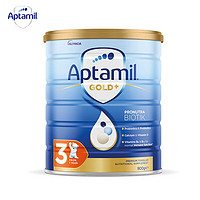 Aptamil 爱他美 新西兰澳洲金装版 婴幼儿配方奶粉 金装3段1罐（至25年7月） 900g